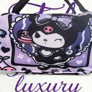 Womens KUROMI LUNCH BAG and WALLET